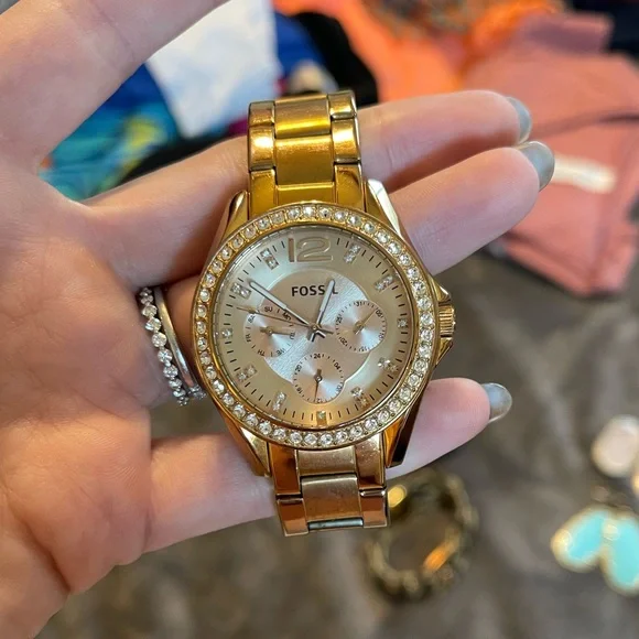 Fossil | Accessories | Rose Gold Fossil Watch | Poshmark